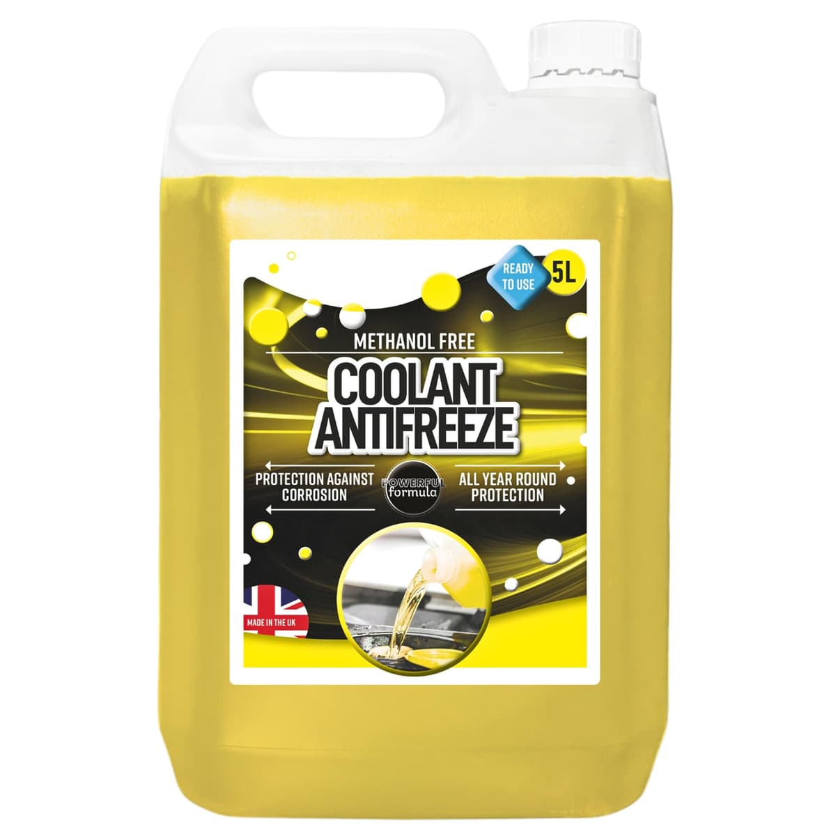 STORM TRADING GROUP 5L Coolant Antifreeze Engine Protection From Freezing, Overheating & Corrosion Smooth Performance Year-Round Ready To Use (1) — view 2