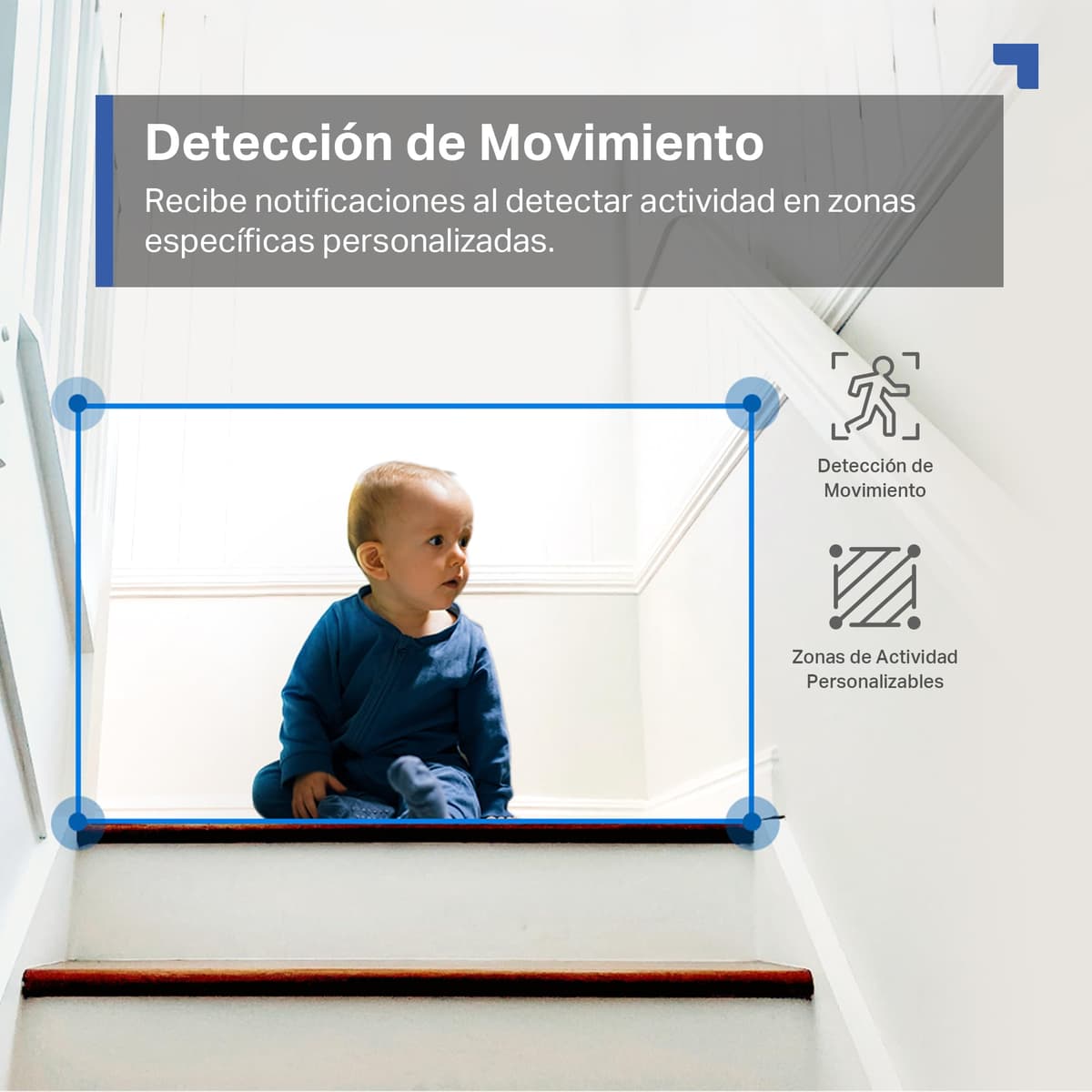 Tapo C230 - IA Cámara Vigilancia 360°, 3K 5MP, Alarma Sonora/Luz, Visión Nocturna, Audio Bidireccional, AI Detección Movimiento, Control Google/Alexa, Tarjeta SD hasta 512G, Fácil configuración — view 5