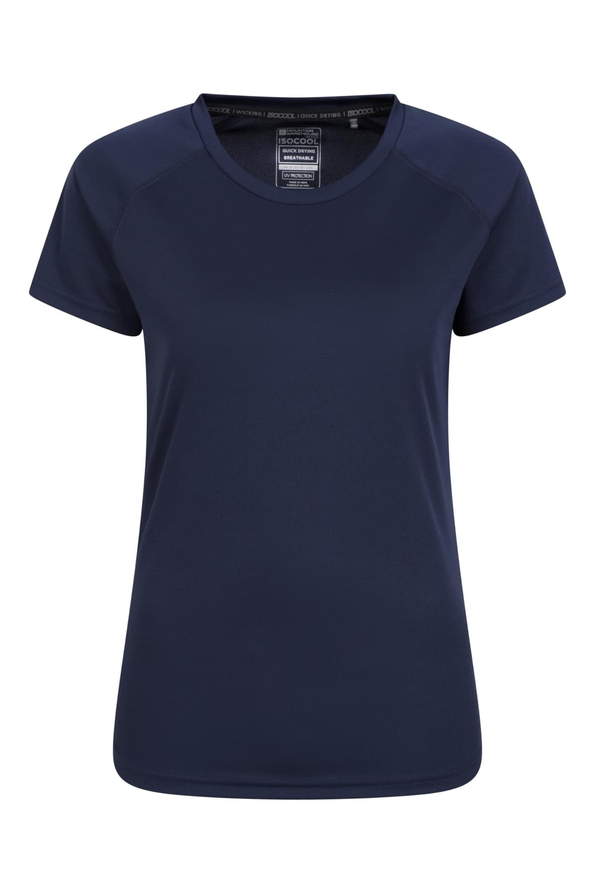Mountain Warehouse Endurance Womens T-Shirt - IsoCool Ladies Top, UV Protection UPF30+ Tee, Breathable & High Wicking - for Spring Summer, Running, Travelling