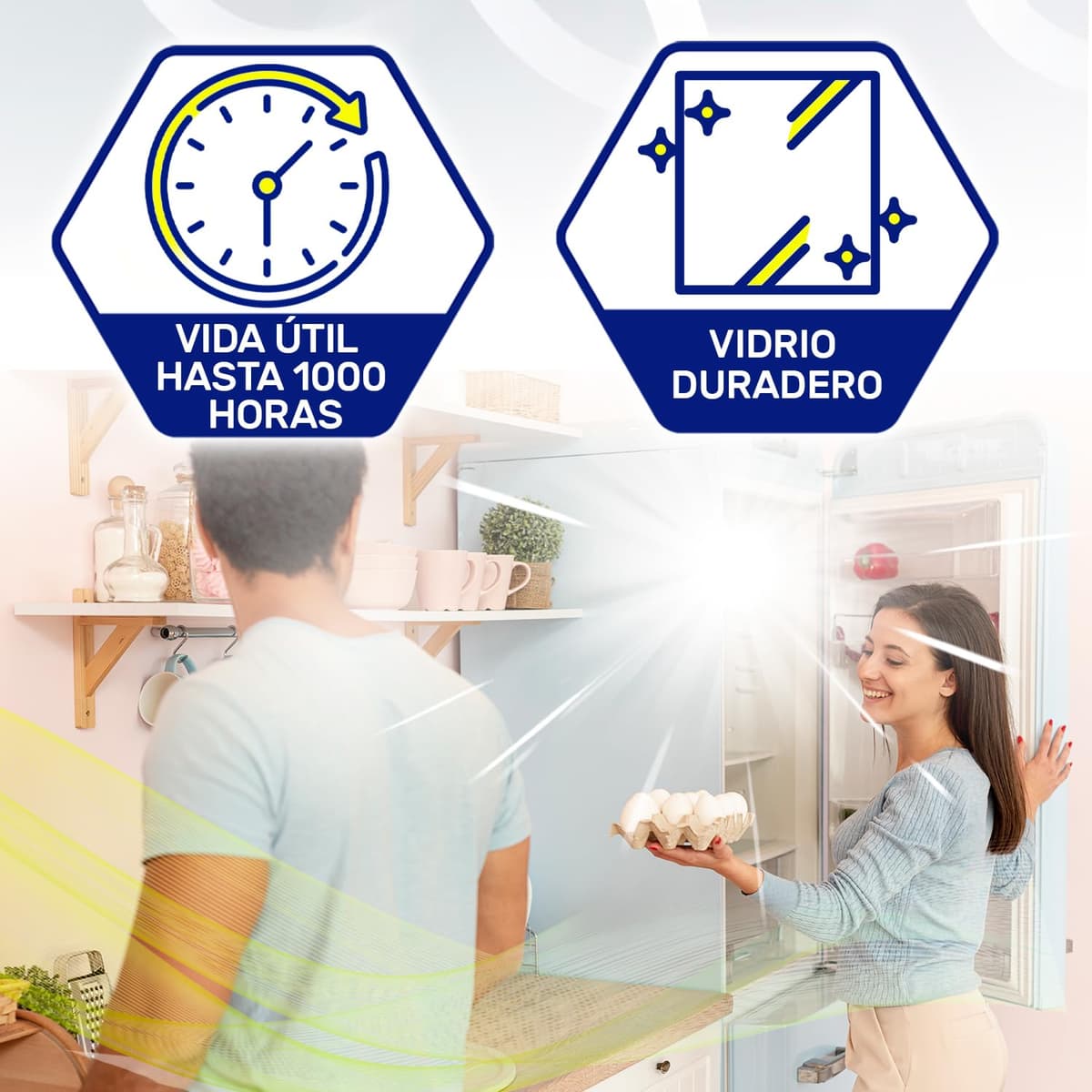 MONTERAL Bombilla para Frigorifico LFR133 230/240V 40W con Código Original 484000000986 para Whirlpool — view 5