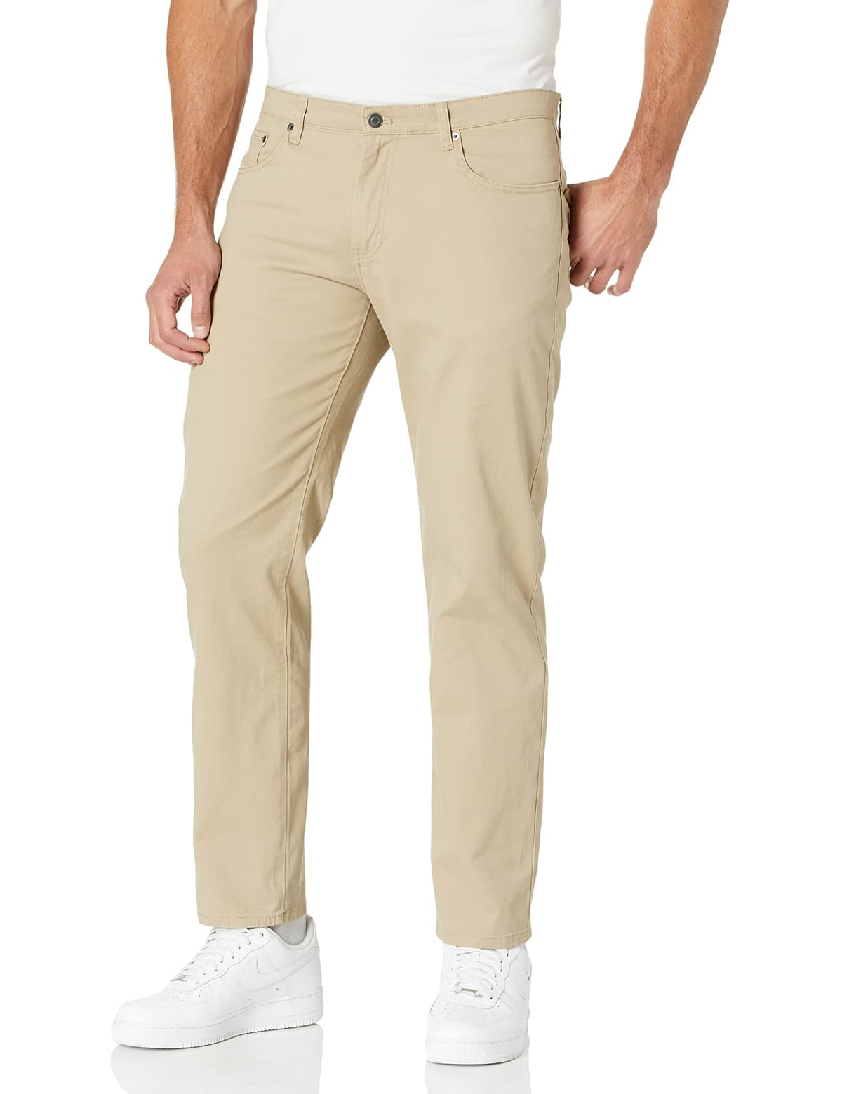 Amazon Essentials Men's Athletic-Fit 5-Pocket Stretch Twill Trouser (Available in Big & Tall) — view 16