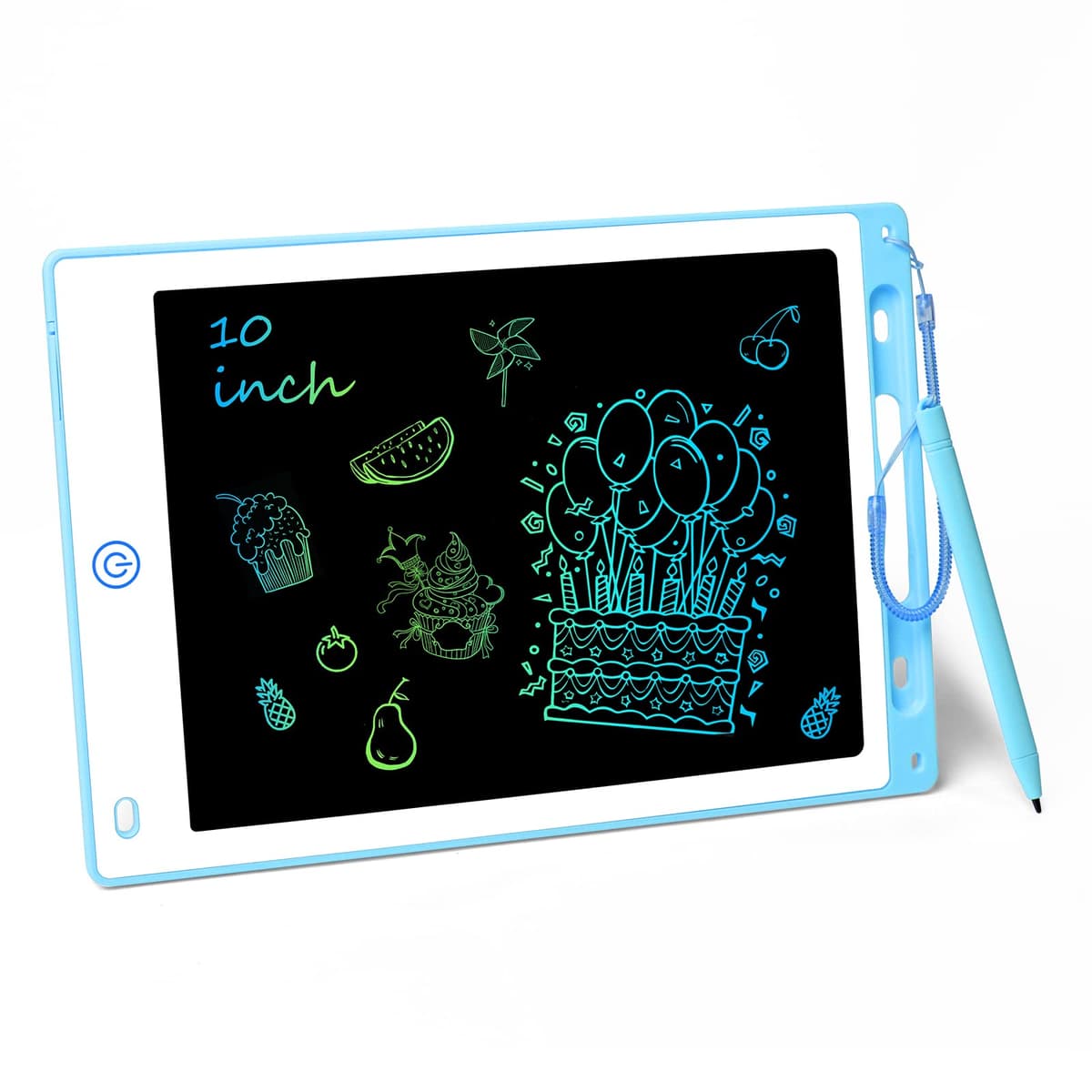 Vicloon Tableta de Escritura LCD, 10" Tablero de Dibujo Electrónico para Niños, Tablero de Graffiti de con Bloqueo de Pantalla borrable para Pinturas niños y Juguete Educativo para Clase Oficina Casa — view 9