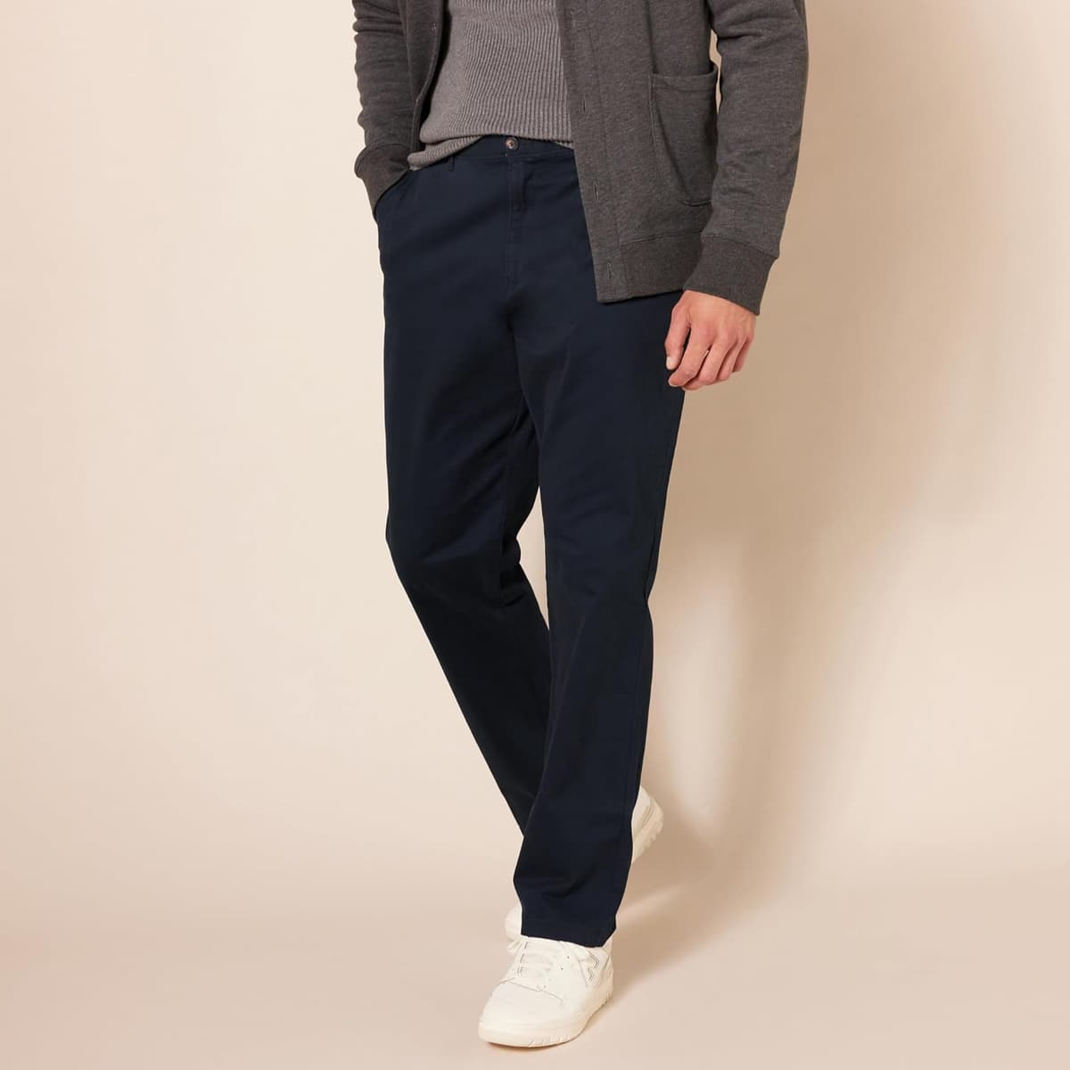Amazon Essentials Men's Athletic Fit Casual Stretch Chino Work Trousers (Available in Big & Tall) — view 5