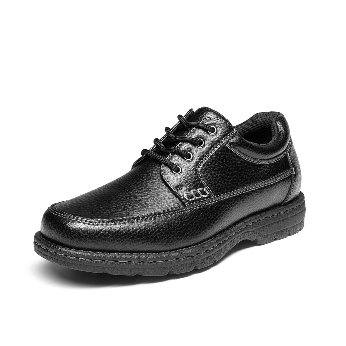 Bruno Marc Zapatos de vestir con puntera cuadrada para hombre, zapatos formales de negocios Oxfords