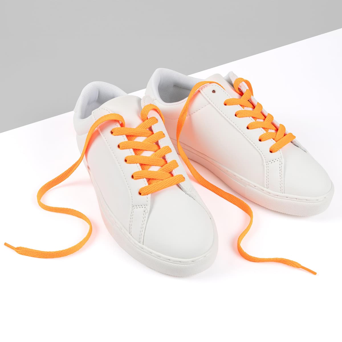 Kilter Flat Shoelaces 8mm Wide Trainers, Boots, Hi-Tops, Shoes, Football, Rugby, Gym, Running, Fashion — view 4