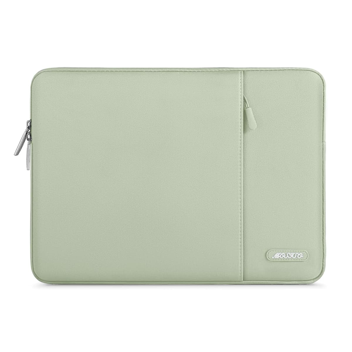 MOSISO Laptop Case 13.3 inch, 13-13.3 inch Laptop Sleeve Compatible with MacBook Air/Pro 13/Pro 14 M5 M4 M3 M2 M1, HP Dell ASUS Lenovo,Polyester Vertical Computer Sleeve Bag with Pocket, Gray — view 47