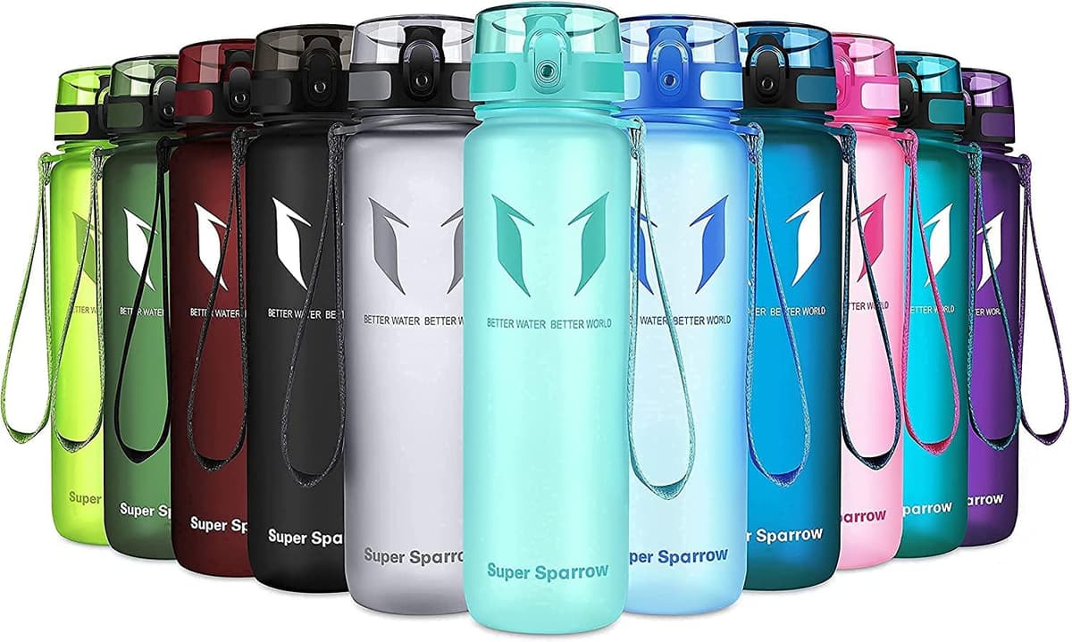 Super Sparrow Botella de Agua Deportiva -350ml & 500ml & 750ml & 1000ml - Sin BPA — view 47