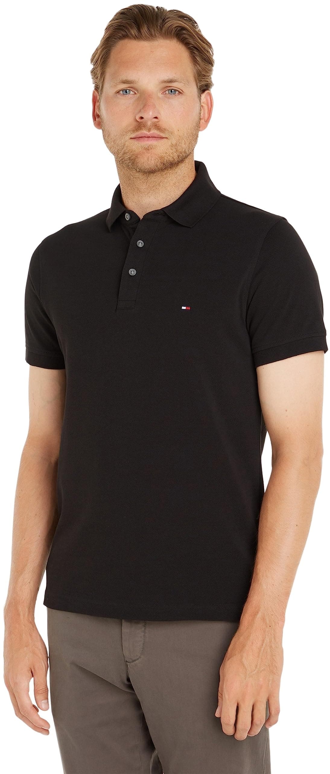 Tommy Hilfiger Polo de manga corta Hombre 1985 Slim Fit
