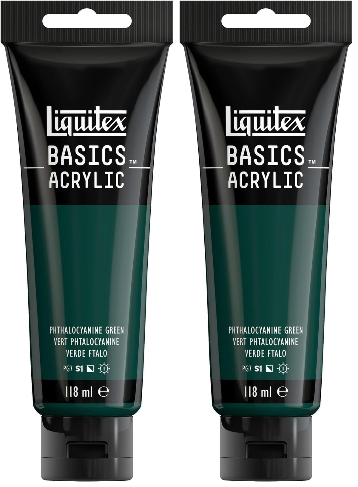 LIQUITEX Basics Acrylic Paint, Mars Black, 118 ml Tube — view 155