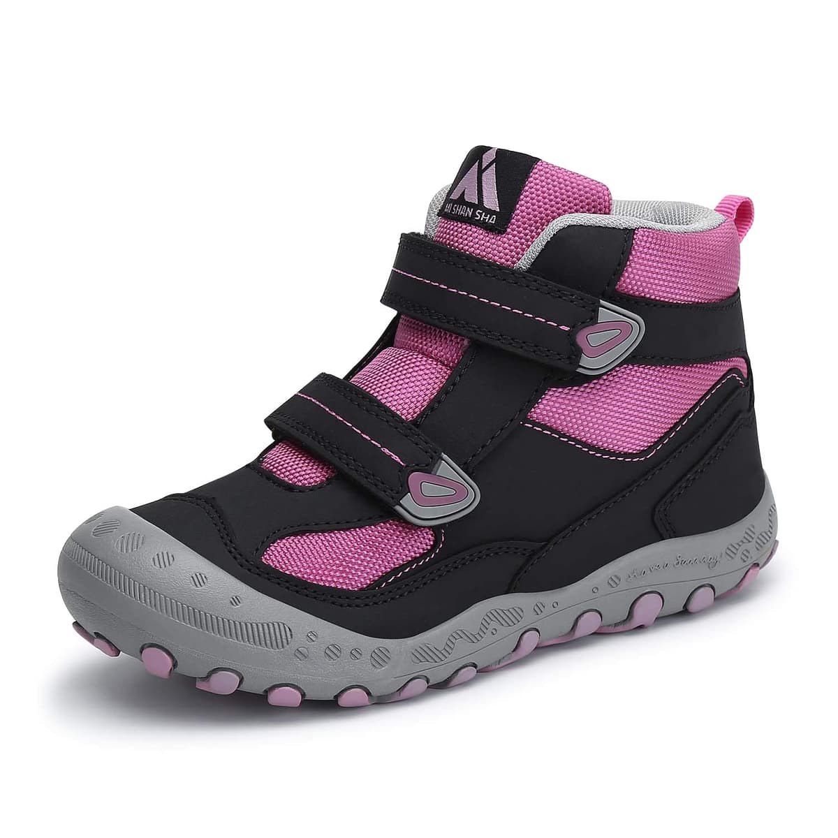 Mishansha Unisex Niños Zapatos de Senderismo para Antideslizante y Ligero Botas para niña Botas de Montaña — view 13