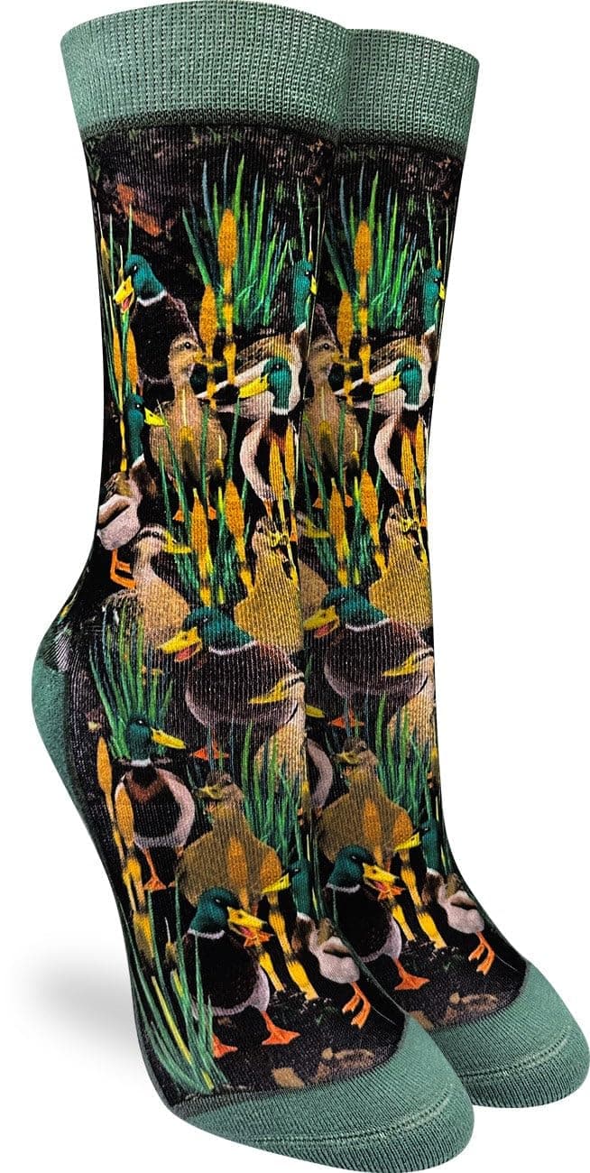 Good Luck Sock Women's Floral Dinosaurs Socks, Shoe Size 5-9 — view 124