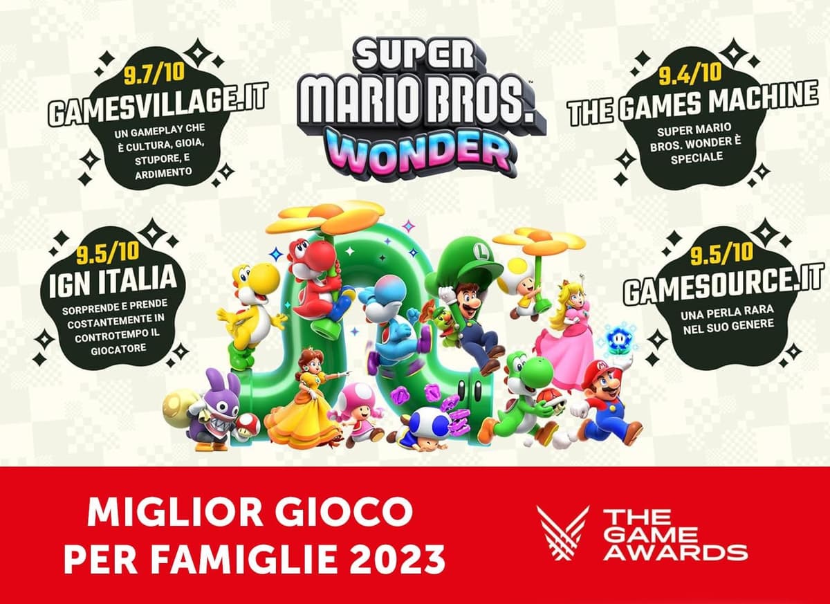Nintendo Super Mario Bros. Wonder Básico Alemán, Holandés, Inglés, Español, Francés, Italiano, Japonés,