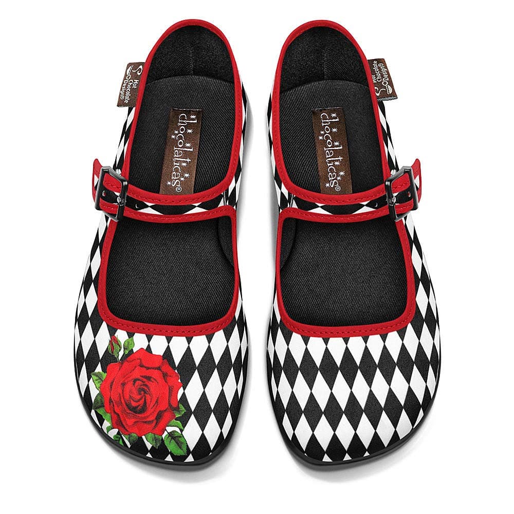 Hot Chocolate Design Chocolaticas Funky Canvas Women's Mary Jane Flat Shoes — view 8
