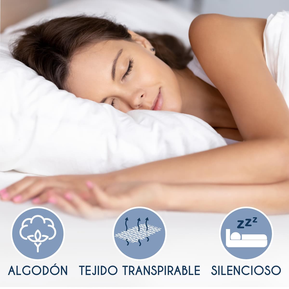 Dreamzie Protector Colchon 90 x 190 Impermeable para Niños – Protector Colchon 90x190 Suave e Hipoalergénica – Transpirable – Certificado Oeko-Tex — view 4
