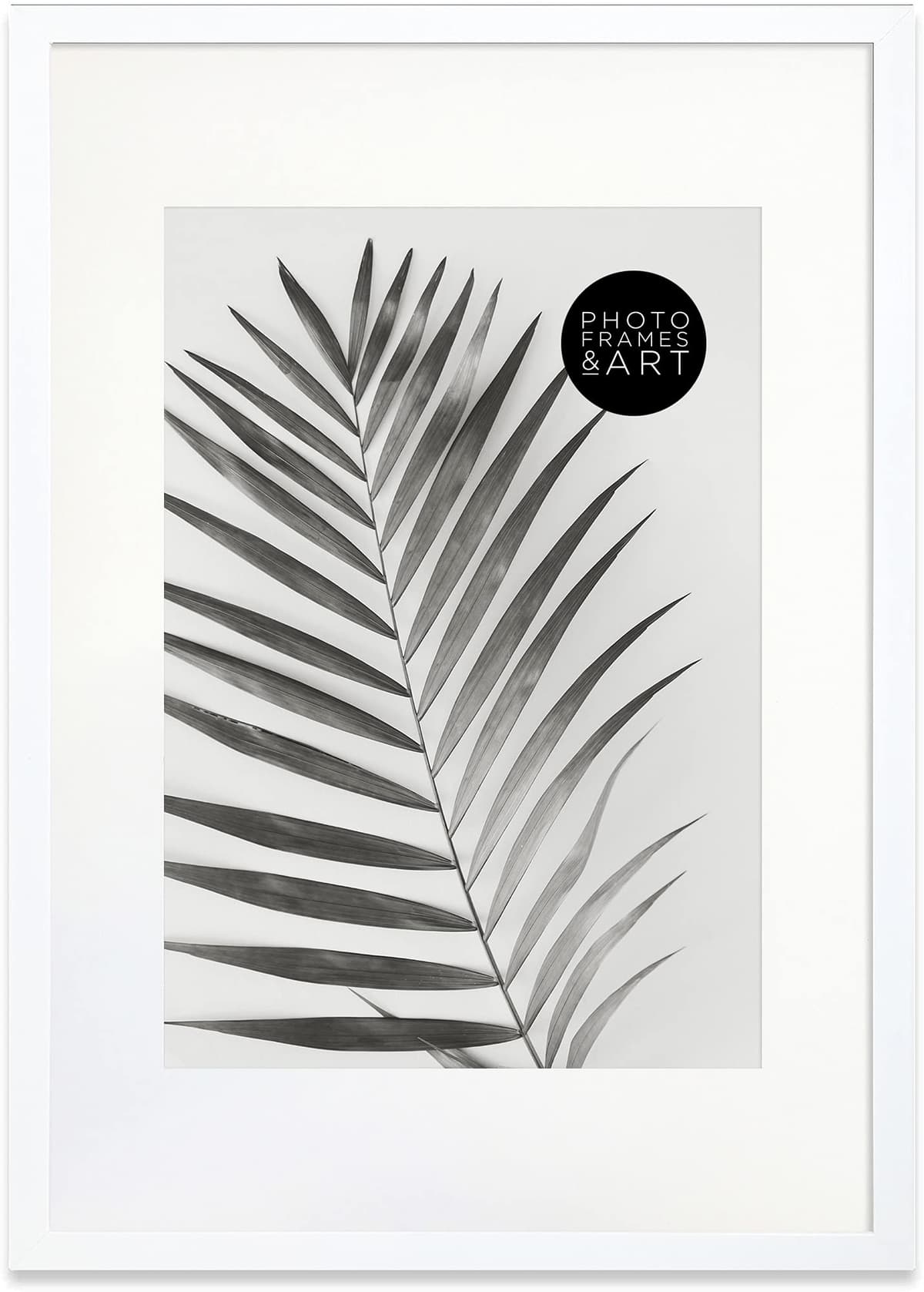 pf+a REAL GLASS A3 Black Frame Glass - PREMIUM A3 Picture Frame Black - Oxford A3 Print Portrait and Landscape Display — view 37