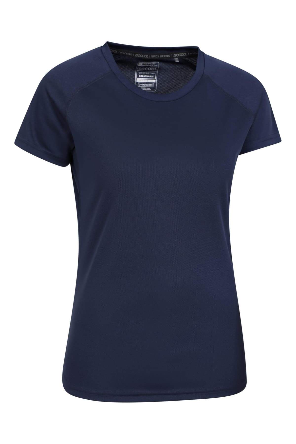 Mountain Warehouse Endurance Womens T-Shirt - IsoCool Ladies Top, UV Protection UPF30+ Tee, Breathable & High Wicking - for Spring Summer, Running, Travelling — view 2