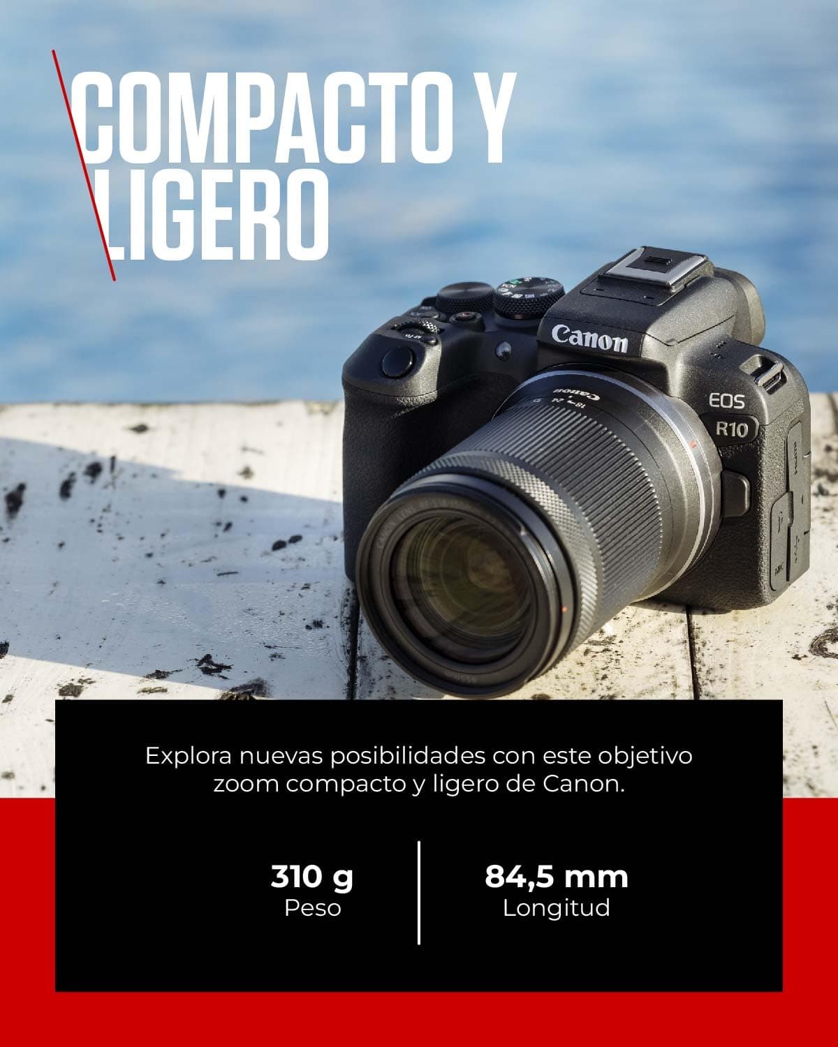 Canon RF-S Lens 18-150mm F3.5-6.3 IS STM - Zoom Camera Lens with 4.5-stop Optical Image Stabilizer for Travel & Wildlife Photography | Canon EOS R System Compatible Camera Lens — view 7
