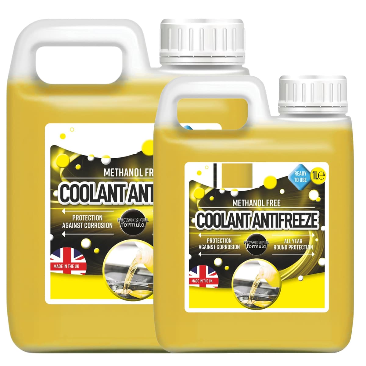 STORM TRADING GROUP 1L Coolant Antifreeze Engine Protection From Overheating, Freezing & Corrosion Smooth Performance Year-Round Ready To Use (1) — view 2
