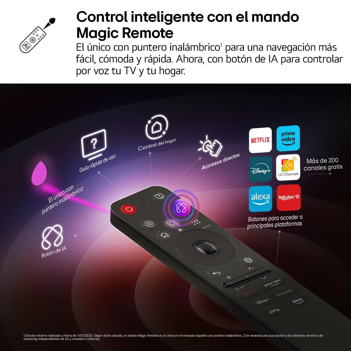 LG 55QNED85A6C - TV 55", 4K QNED EVO, Smart TV, WebOS 25, Procesador Potente e Inteligente, MiniLED AI, Super Upscaling, Dolby Vision y Dilgital Plus, Alexa/Google Assistant, Negro — view 10