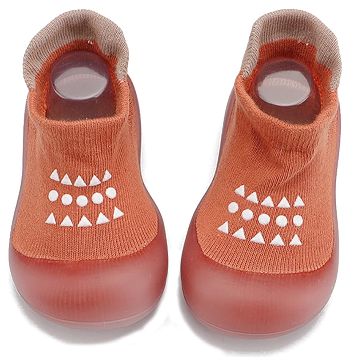 Zapatos Calcetines Bebé Niños Niñas Primeros Pasos Zapatos Bebé Calcetines Antideslizantes con Suela de Goma,6-24 Meses — view 7