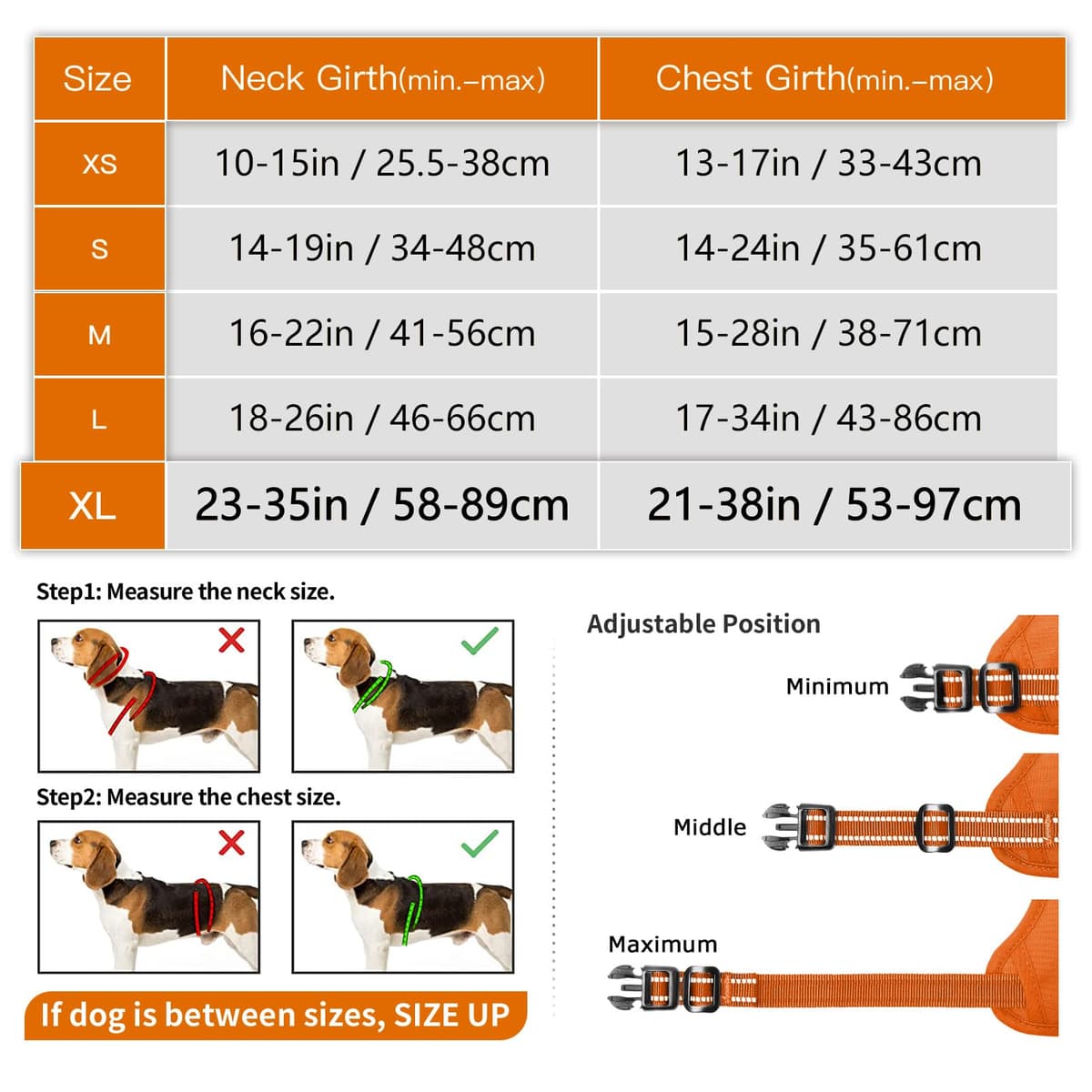 HEELE Dog Harness Medium No Pull Dog Vest Harness with Soft Handle Reflective Pet Harness for Outdoor Training Walking, Black, M — view 149