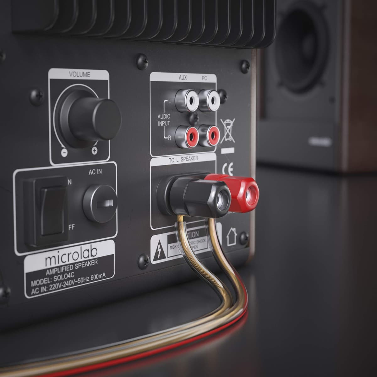Sonero S-SC2150T-25 Cables para Altavoces CCA, 25 m, Transparente — view 5