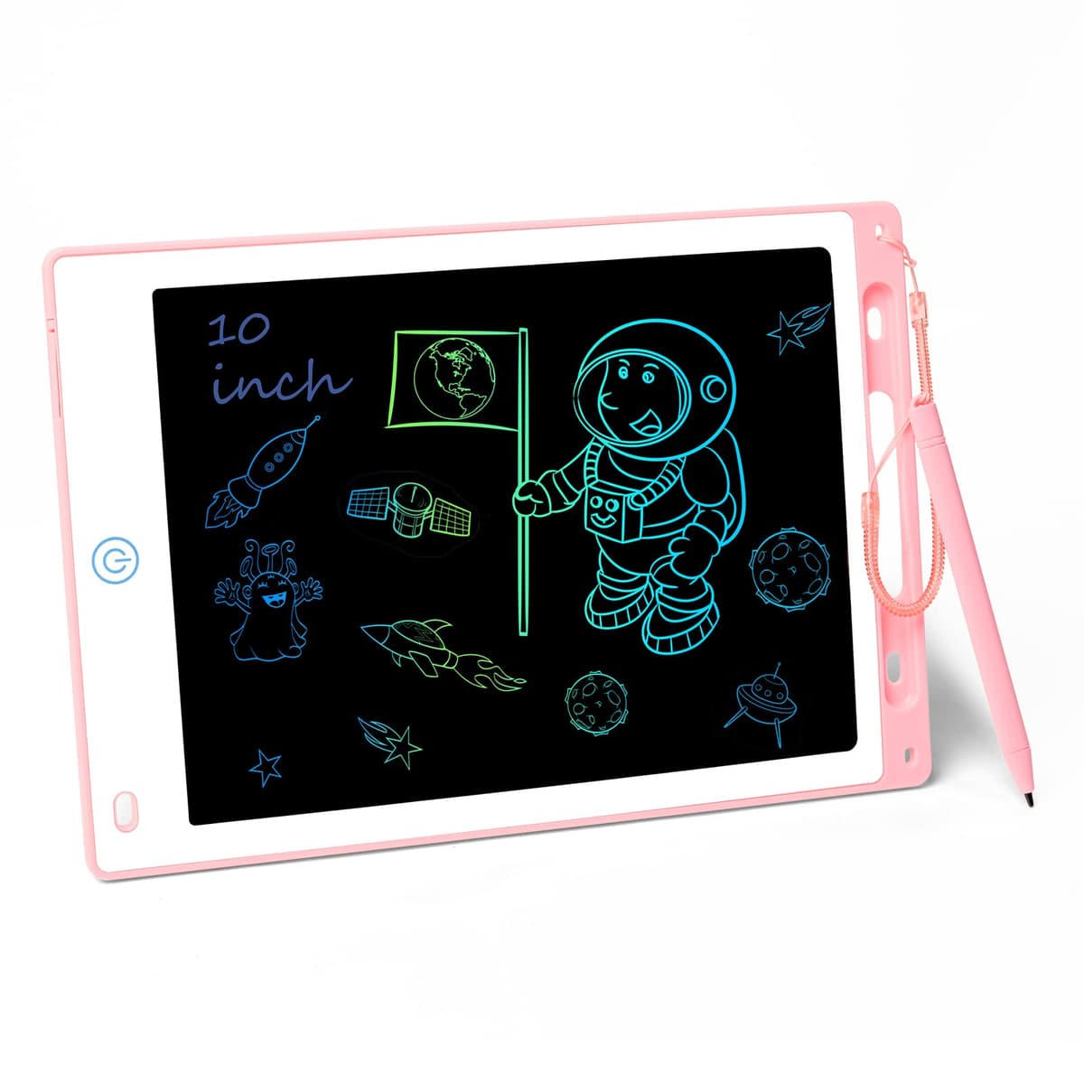 Vicloon Tableta de Escritura LCD, 10" Tablero de Dibujo Electrónico para Niños, Tablero de Graffiti de con Bloqueo de Pantalla borrable para Pinturas niños y Juguete Educativo para Clase Oficina Casa