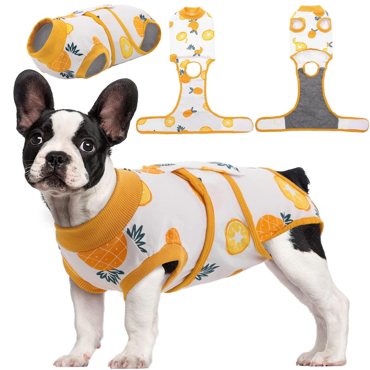 Kuoser Dog Recovery Suit Female, Dog Onesie for Surgery, Female Spay and Male Neuter Onesie for Post-Op Care, Prevent Licking Puppy Onesies — view 31