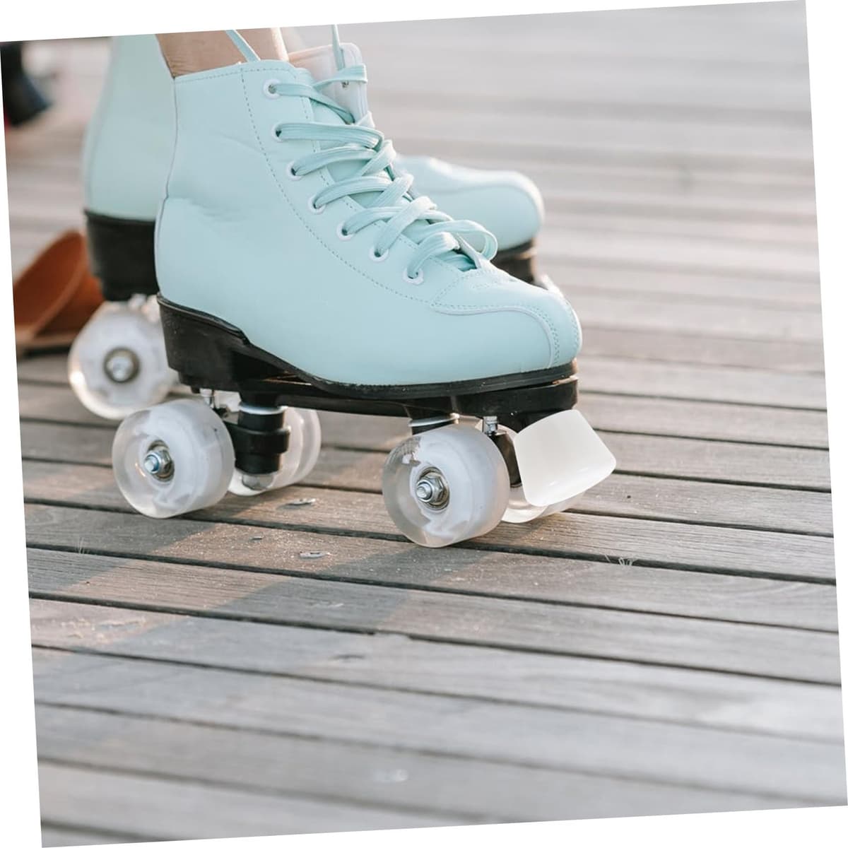 Cabezal de Freno para Patines de Cuatro Ruedas, 4 Piezas Tornillos, Bloque de Freno Antideslizante y Resistente para Patinaje en Línea, Accesorio de Repuesto — view 5