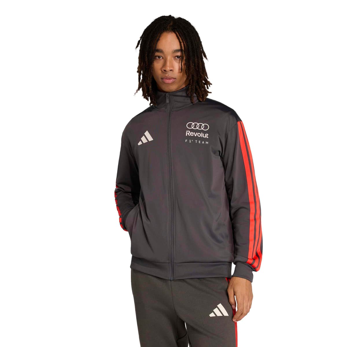 adidas Men's Sudadera Audi REVOLUT F1 Team DNA — view 3