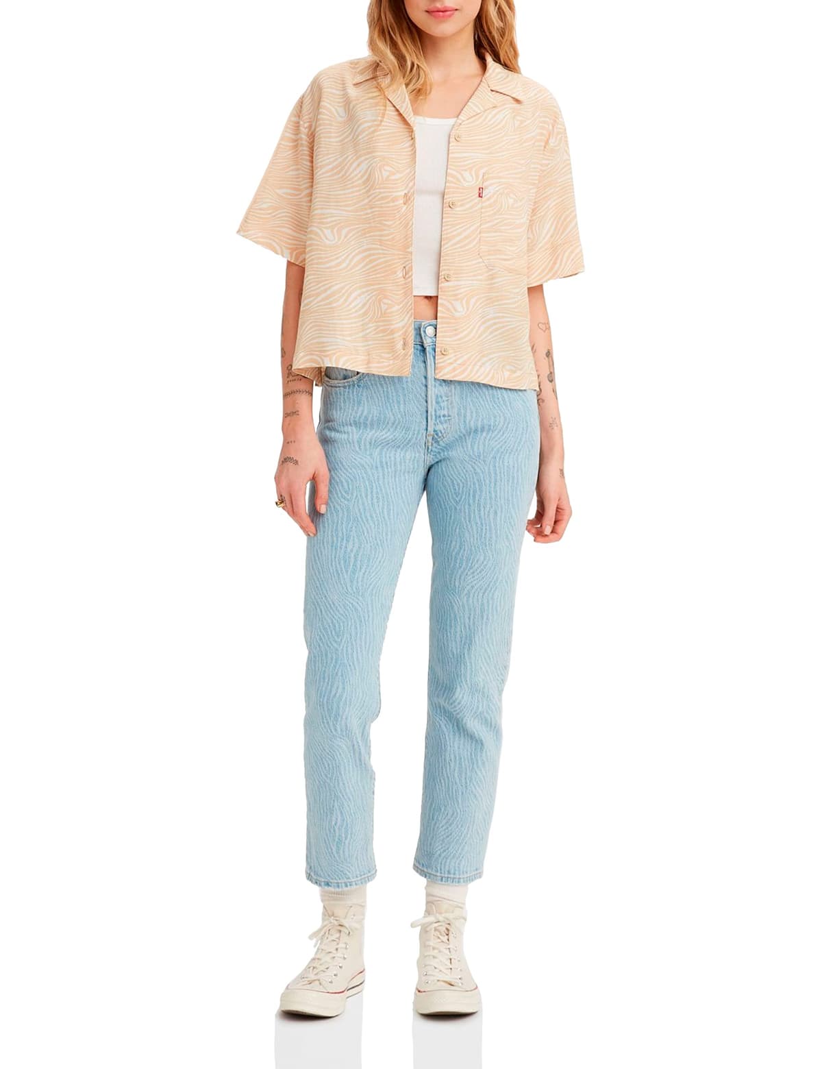 Levi'S 501 Crop Vaqueros Mujer — view 42