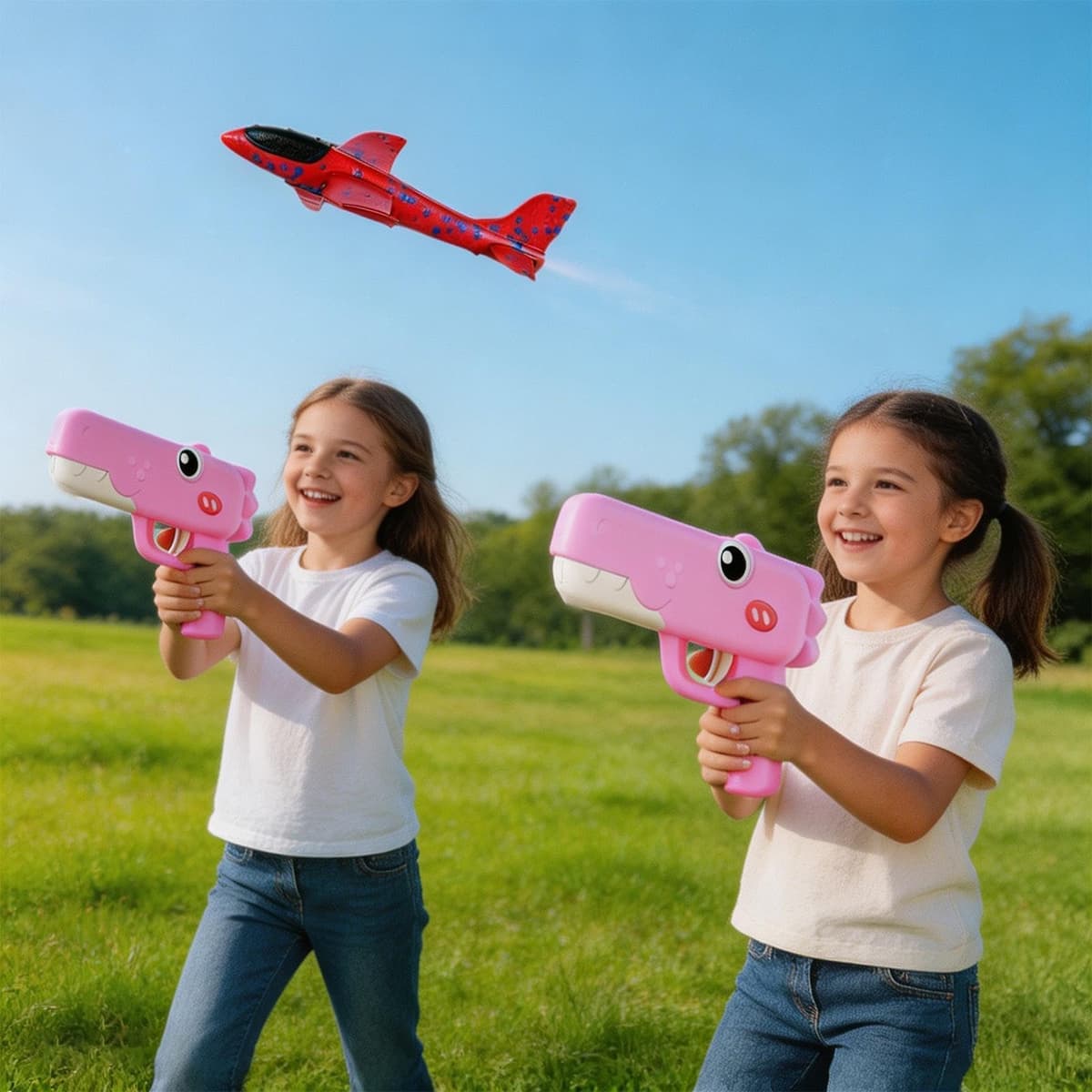 Lanzador Planeadores Espuma Dinosaurio, Divertidos Lanzador Aviones Dinosaurios, Nuevos Lanzadores Aviones Espuma Dinosaurio para Niños, Lanzadores Avione Espumas Dinosaurios, para Niños & Niñas — view 4