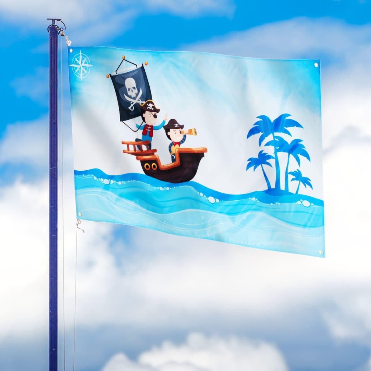 Runesol Cornwall Flag - 91x152cm, 3ft x 5ft, Cornish Flag, 4 Grommets, Eyelet in Every Corner, Premium Quality, Inside & Outside Use, Vivid Colours — view 264