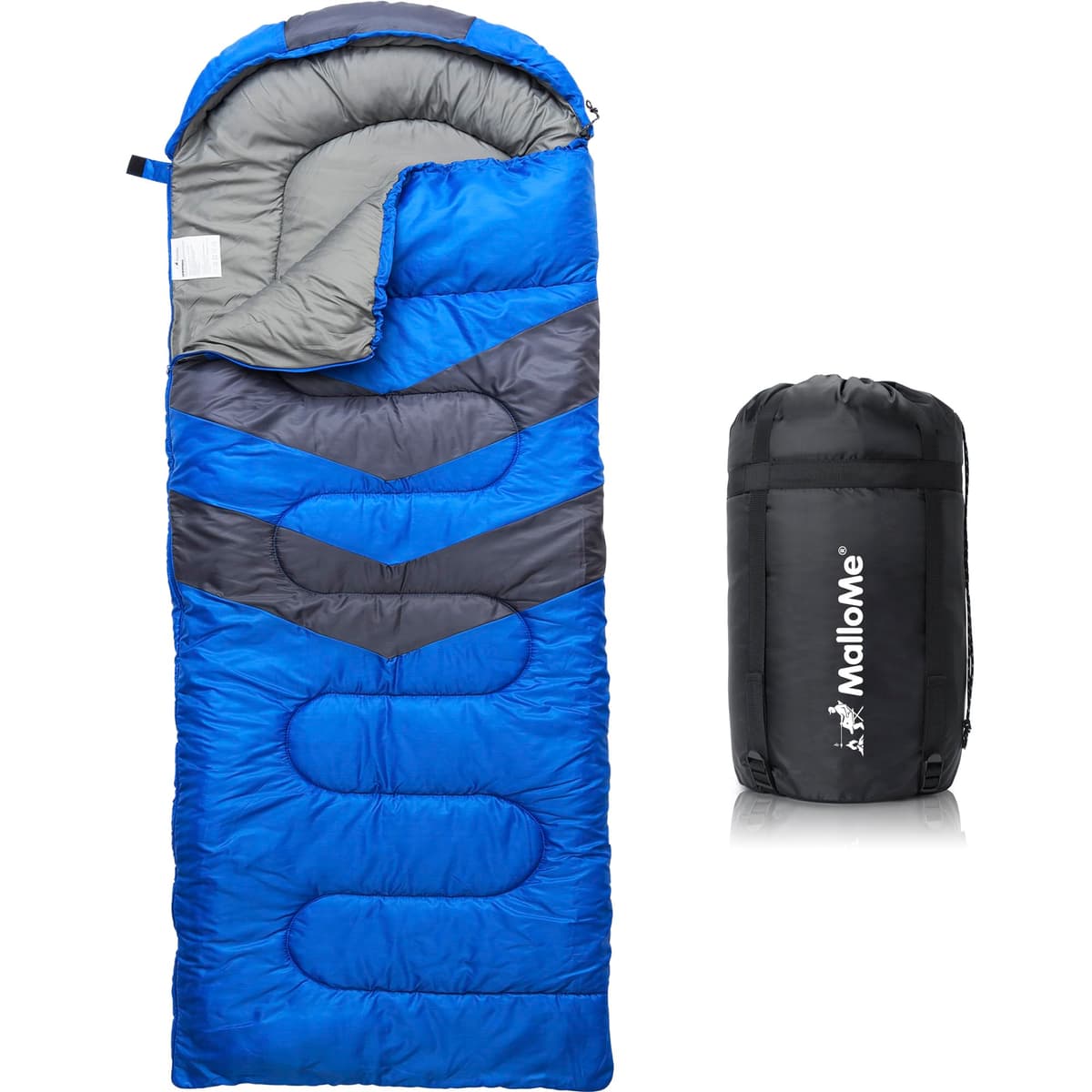 MalloMe – Saco de Dormir para Adulto, niño, Invierno, Verano, Primavera, otoño, plumón para 1 Persona, Impermeable, Bolsas de Dormir y Senderismo – Bolsa de Dormir Ultraligera, compacta para Dormir — view 17