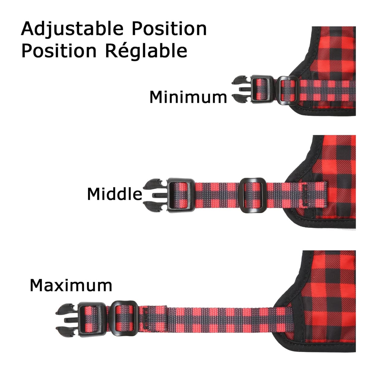 HEELE Dog Harness Medium No Pull Dog Vest Harness with Soft Handle Reflective Pet Harness for Outdoor Training Walking, Black, M — view 103