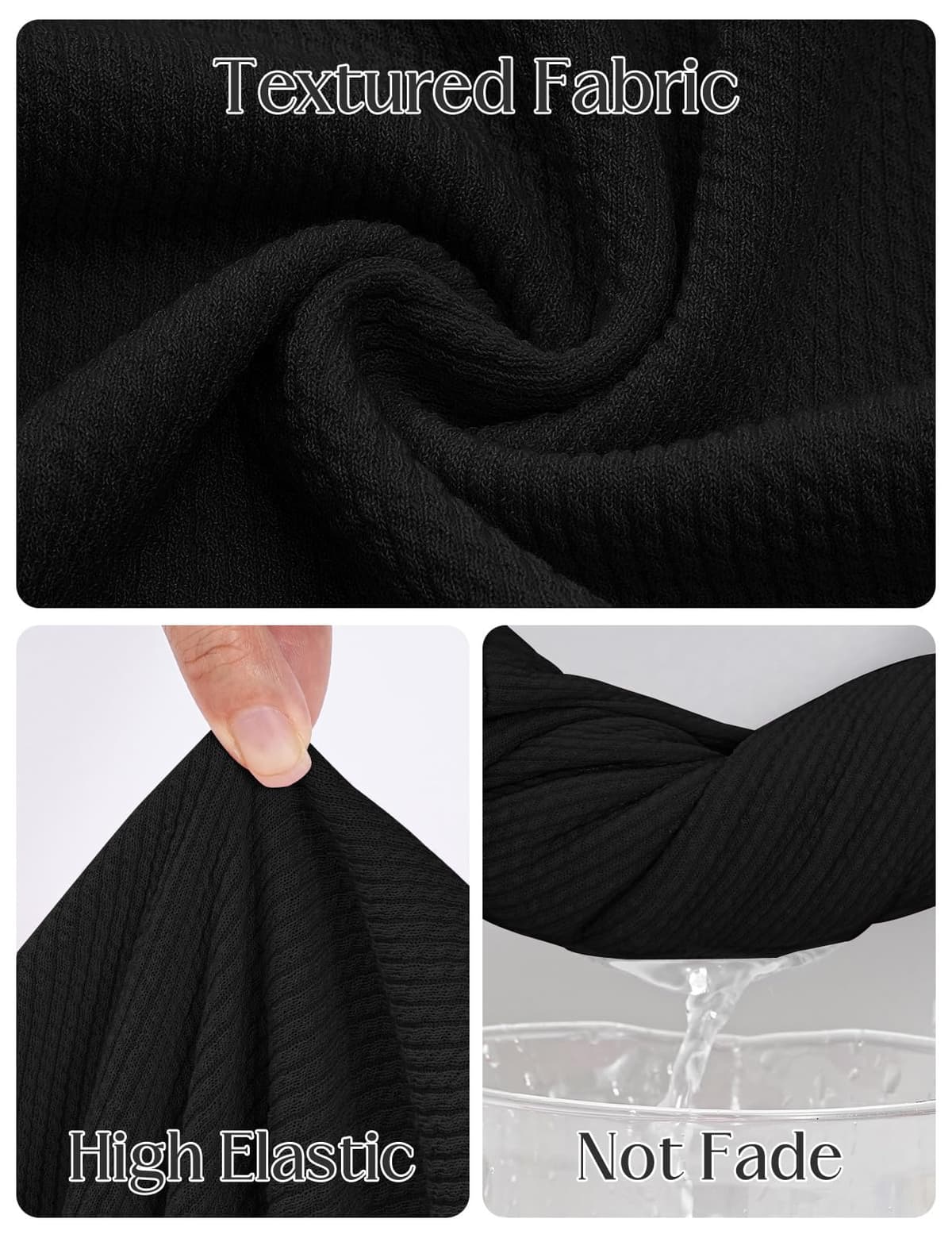 Svanco Bikini Mujer de Dos Piezas con Braga Alta y Textura - Bañador Reductor Barriga para Vientre Plano, Traje de Baño Controlador de Abdomen — view 5
