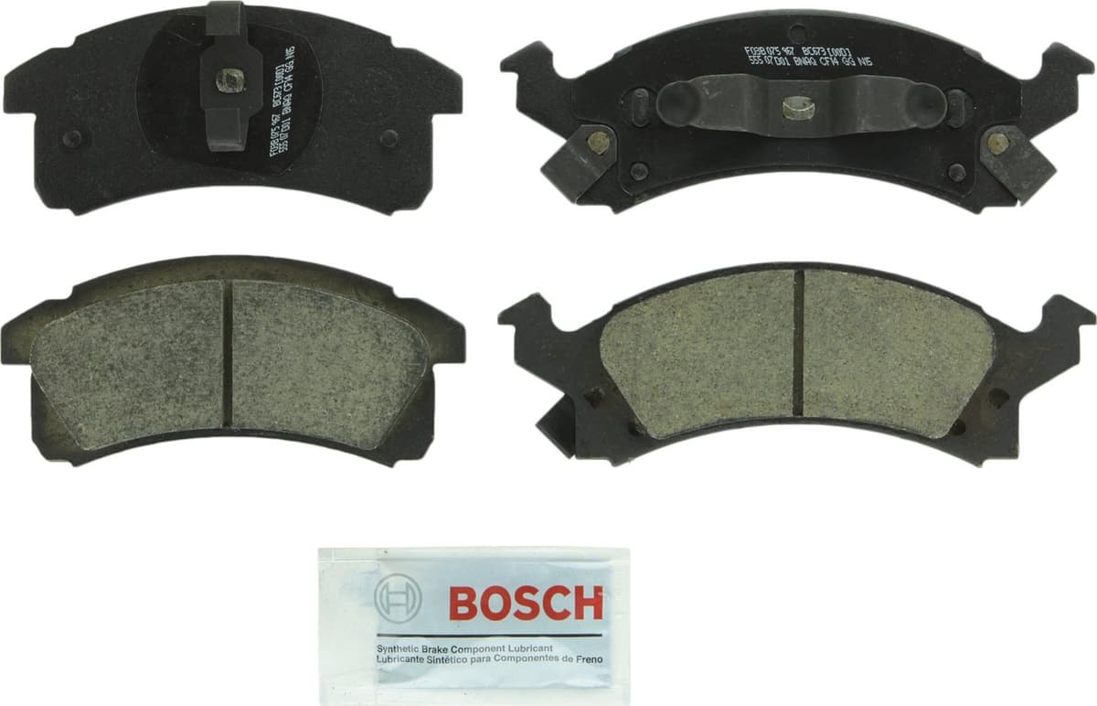 Bosch BC914 QuietCast Premium Ceramic Disc Brake Pad Set For: Acura ILX; Honda Accord, Civic, CR-V, Element, Fit, Front — view 58