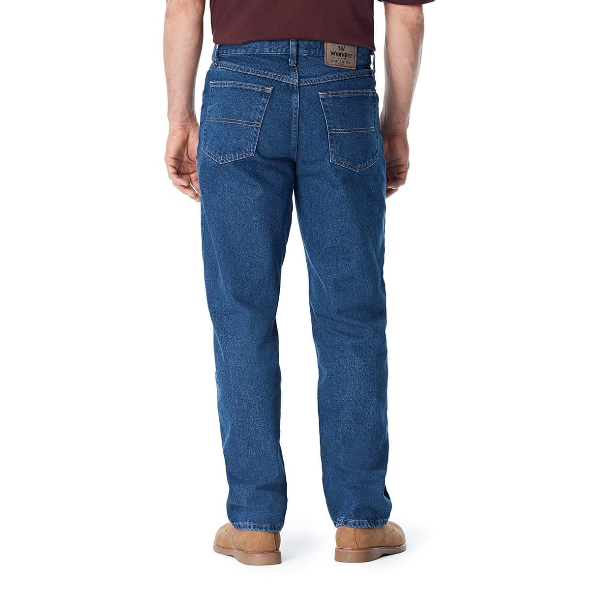 Wrangler Authentics Men's Classic 5-Pocket Relaxed Fit Flex Jean — view 3