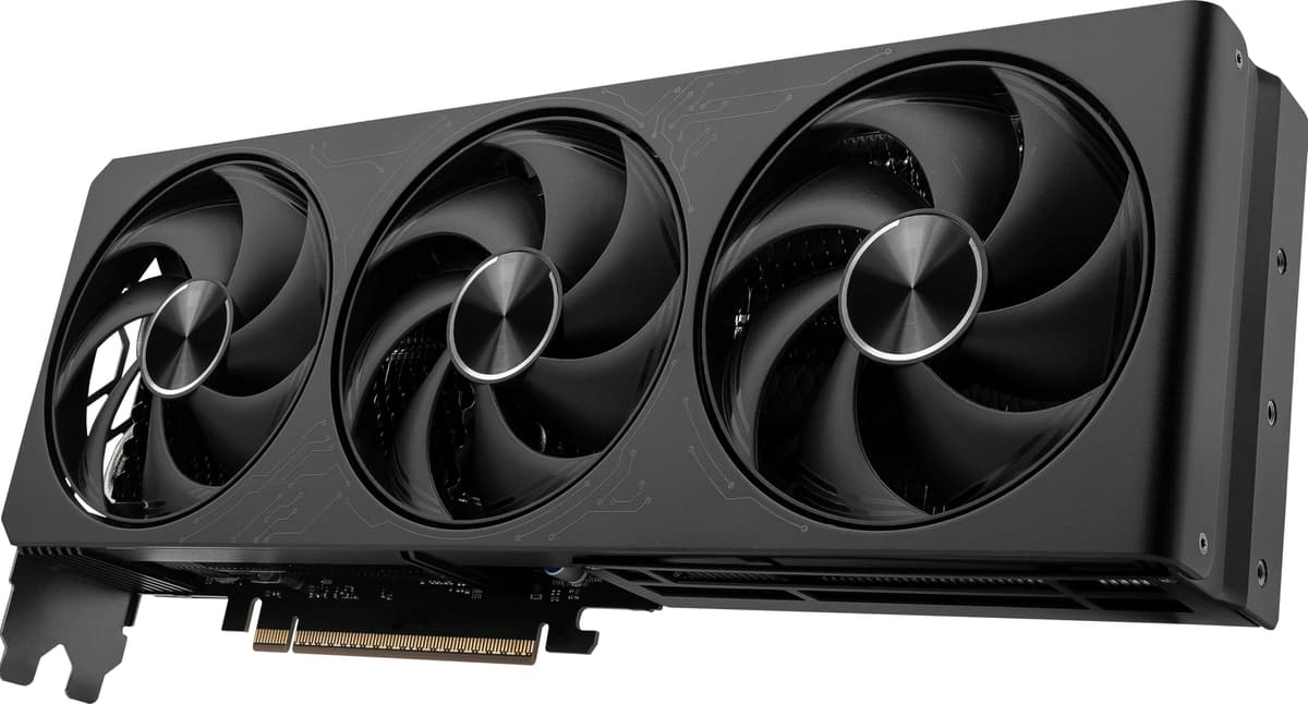 msi Gaming RTX 5080 16G Inspire 3X OC Black Graphics Card (16GB GDDR7, 256-bit, Extreme Clock 2655 MHz, DisplayPort x 3 2.1a, HDMI 2.1b, NVIDIA Blackwell Architecture) — view 3