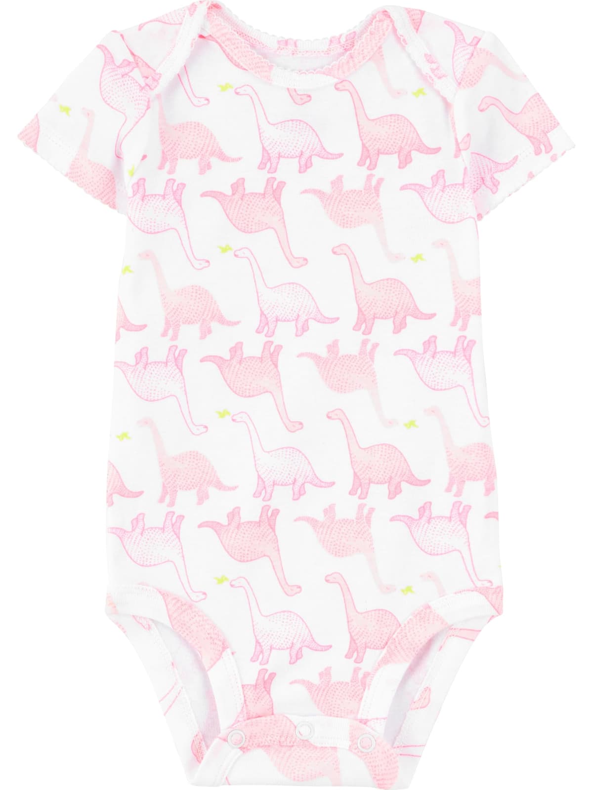 Simple Joys by Carter's 6-Pack Short-Sleeve Bodysuit Body Bebé-Niñas (Pack de 6) — view 3