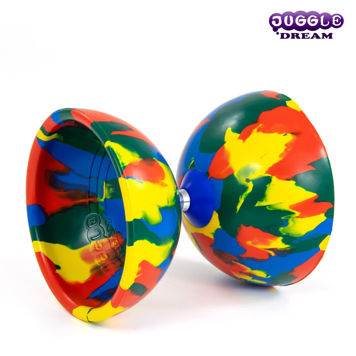 Juggle Dream Jester Diábolo Set para Malabares - Diábolo con Eje Fijo con Palos de Fibra y Vídeo de Aprendizaje en Línea (Multicolor) — view 5
