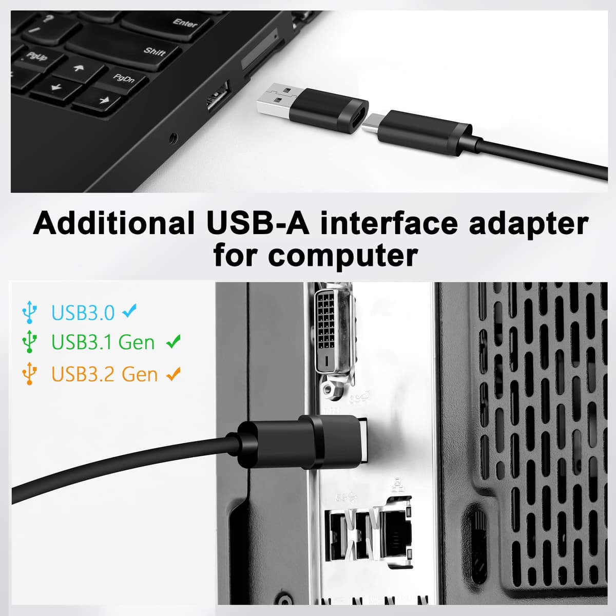 Kuject Compatible for Quest 3/2/Pico 4 Link Cable 6M USB 3.0 Type C to C, Nylon Braided Long PC Connect Power Data Extension Charging Cord, Great Virtual Reality Gaming Accessories for Oculus Quest — view 4