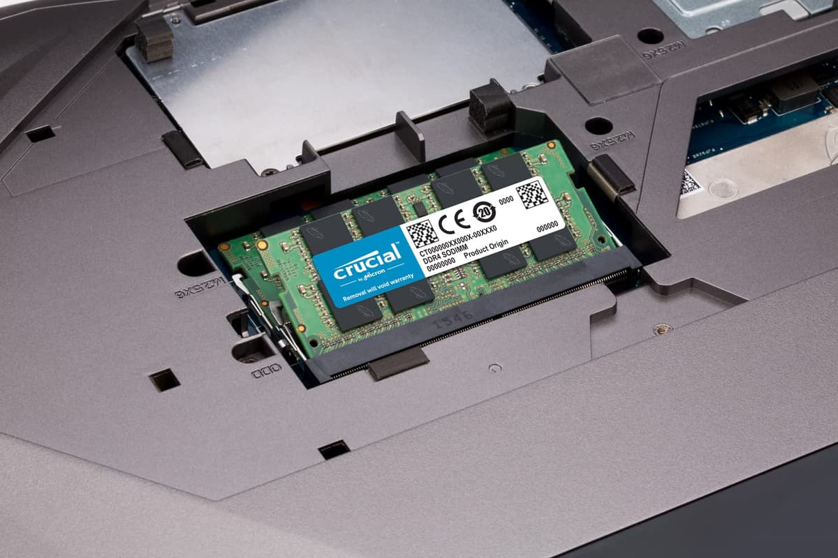 Crucial DDR4 RAM 16GB 3200MHz SODIMM CL22, Laptop Computer Memory, Mini PC (or 2933MHz, 2666MHz) - CT16G4SFRA32A — view 4