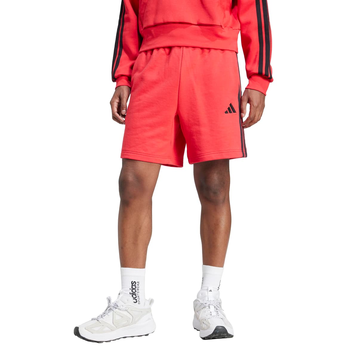 Adidas Hombre Essential Three Stripes French Terry Short — view 30