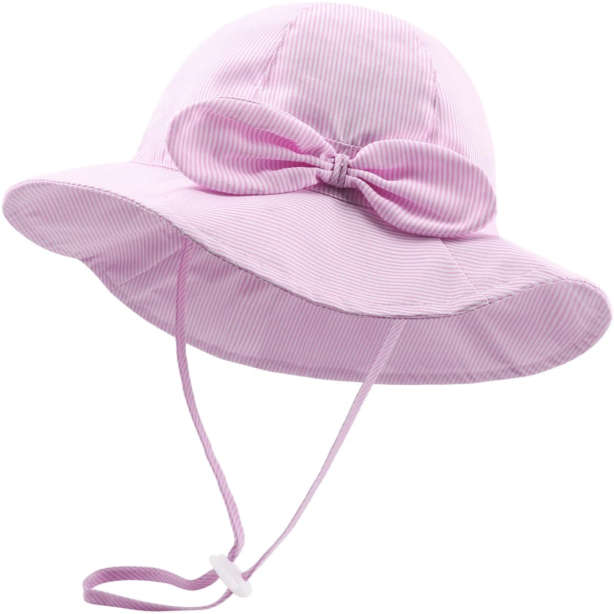 DRESHOW Unisexo Bebé Niña Niño Sombrero de Sol Verano Algodón Ajustable Pescador Gorra Protección de Sol Anti UV Para Exteriores/Natación/Playa/Piscina UPF 50+ — view 24