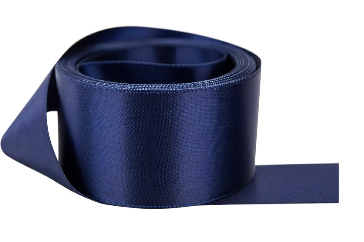 Satin Ribbon. 38mm Wide 5 Meters (Dark Green) Gift Wrap Ribbon, Ribbons for Gift Wrapping, Christmas Ribbon, Gift Wrapping Ribbon for Crafting, Wedding Party Decor — view 24