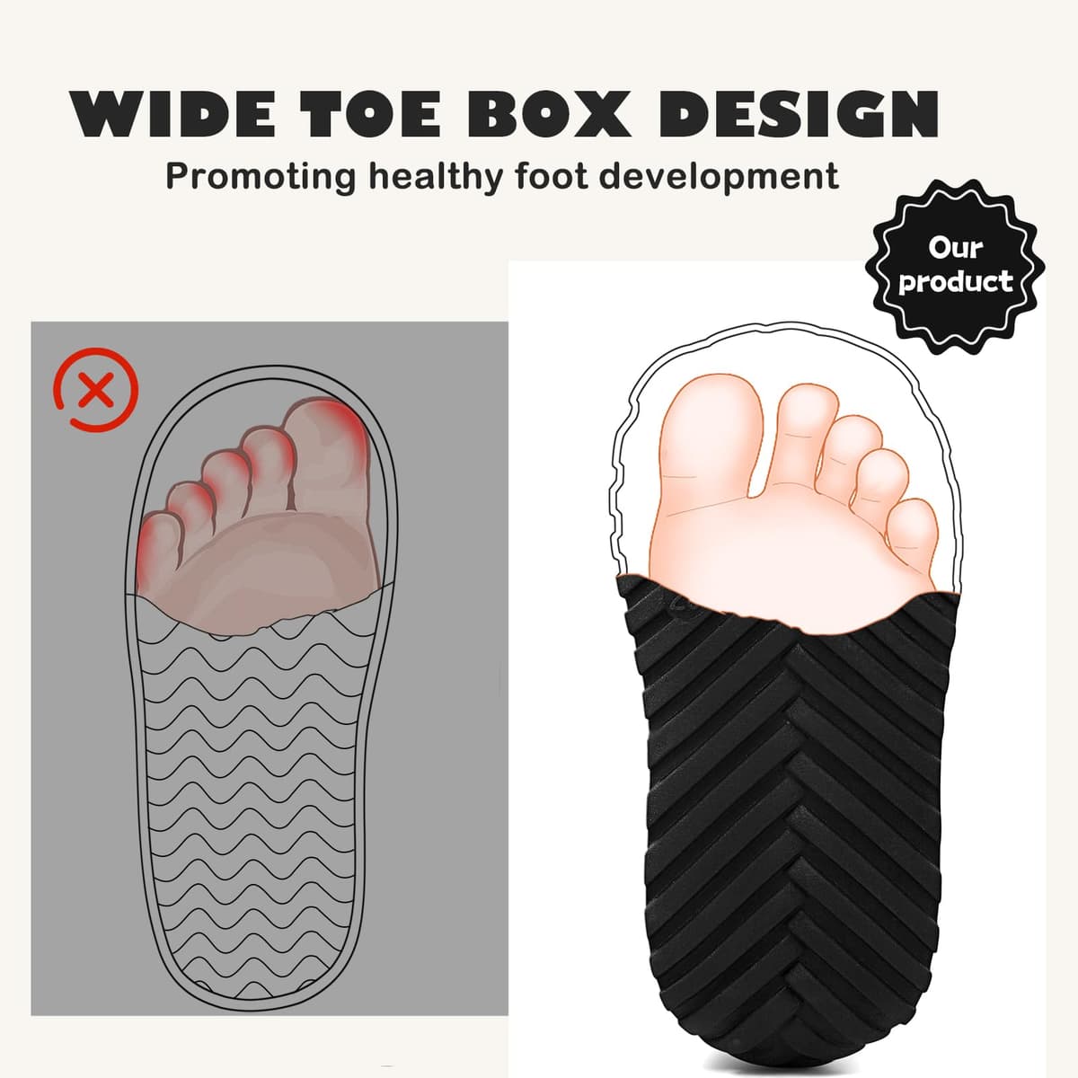 MK MATT KEELY Baby Boys Girls First Walking Shoes Toddlers Slip On Trainers Outdoor Pre Walker Shoes — view 4