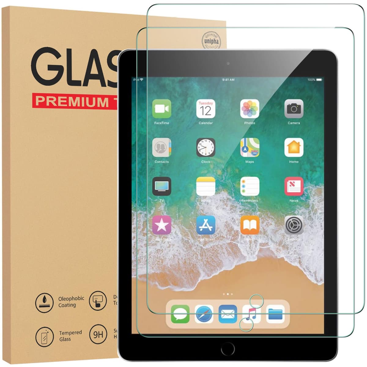 Gerutek [2 Piezas Protector Pantalla para iPad 11ª A16 / iPad 10ª Gen (2025/2022), 11/10,9 Pulgadas, Dureza 9H, HD Transparente, Antiarañazos, Sin burbujas, Antihuellas, Cristal Templado para iPad A16 — view 16