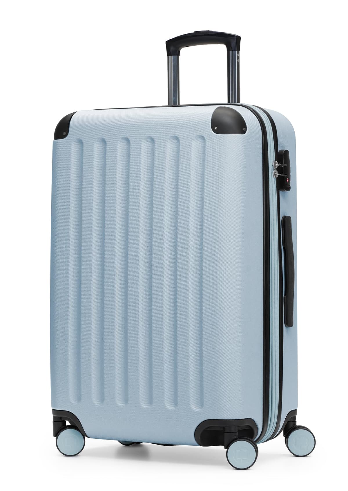 HAUPTSTADTKOFFER - Spree - Equipaje de Mano, Maleta rígida, Trolley expandible, 4 Ruedas Dobles, TSA, 55 cm, 42 litros, Blanco — view 99