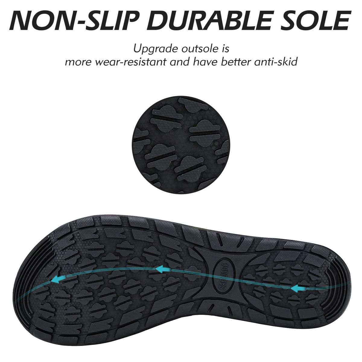 SAGUARO Niño Escarpines Niña Bebe Zapatos de Agua Neopreno Surf, 20-35EU — view 47